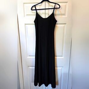 Elegant Black Women's SunDress / Swimsuit Cover - Size S